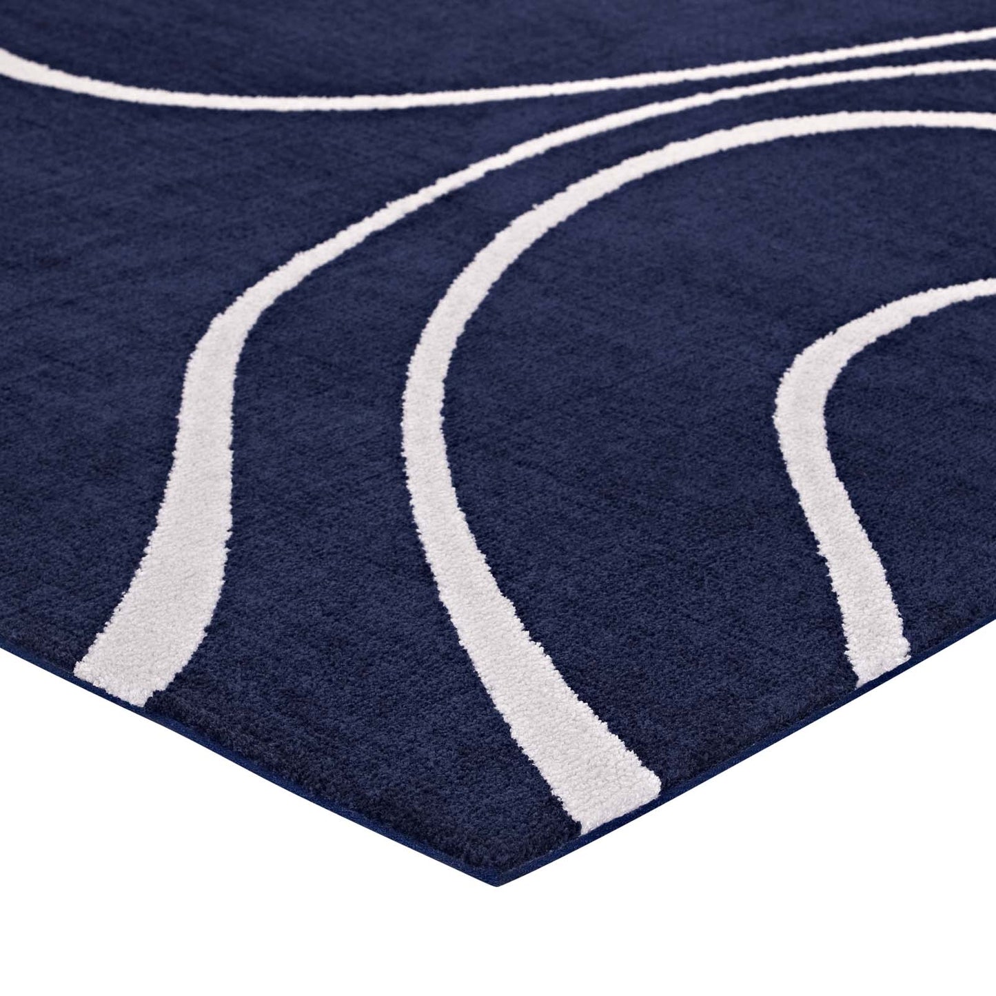 Tapis abstrait Therese Swirl 5x8 par Modway