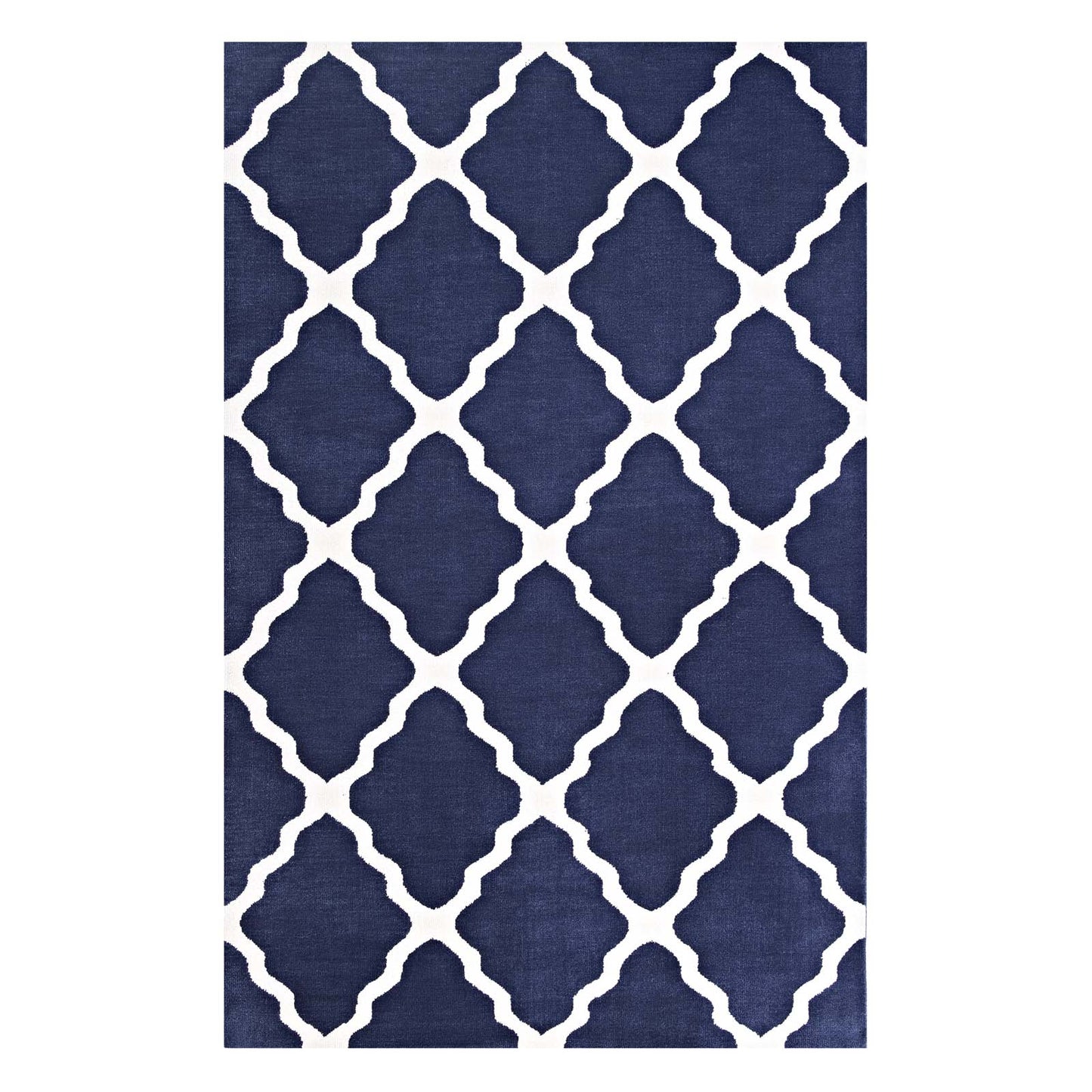 Tapis marocain en treillis Marja 5x8 par Modway