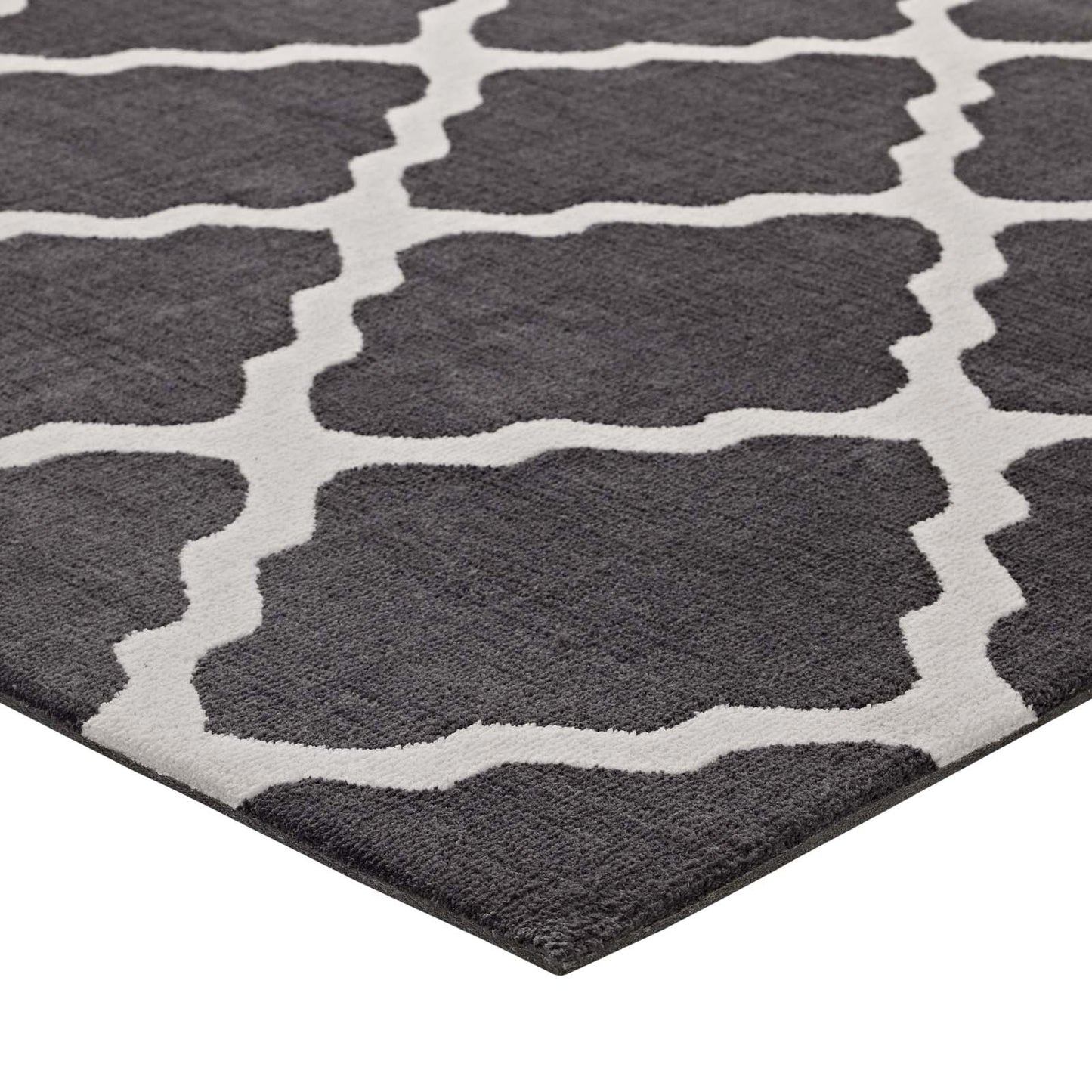 Tapis marocain en treillis Marja 5x8 par Modway