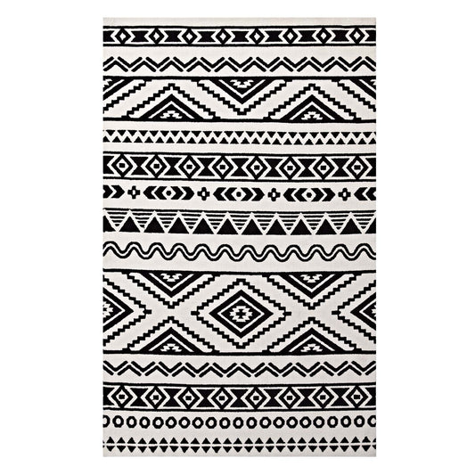 Haku Geometric Moroccan Tribal 5x8 Area Rug