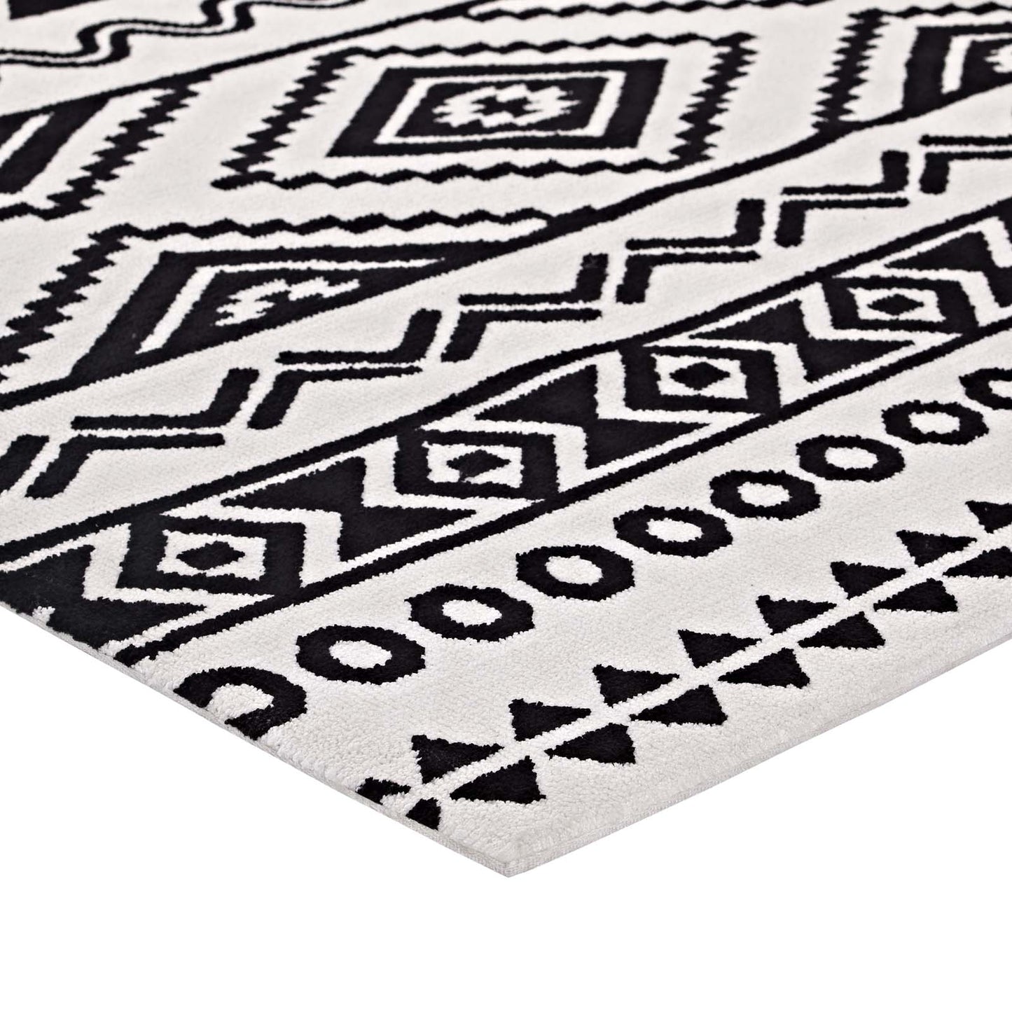 Tapis tribal marocain géométrique Haku 5x8 par Modway