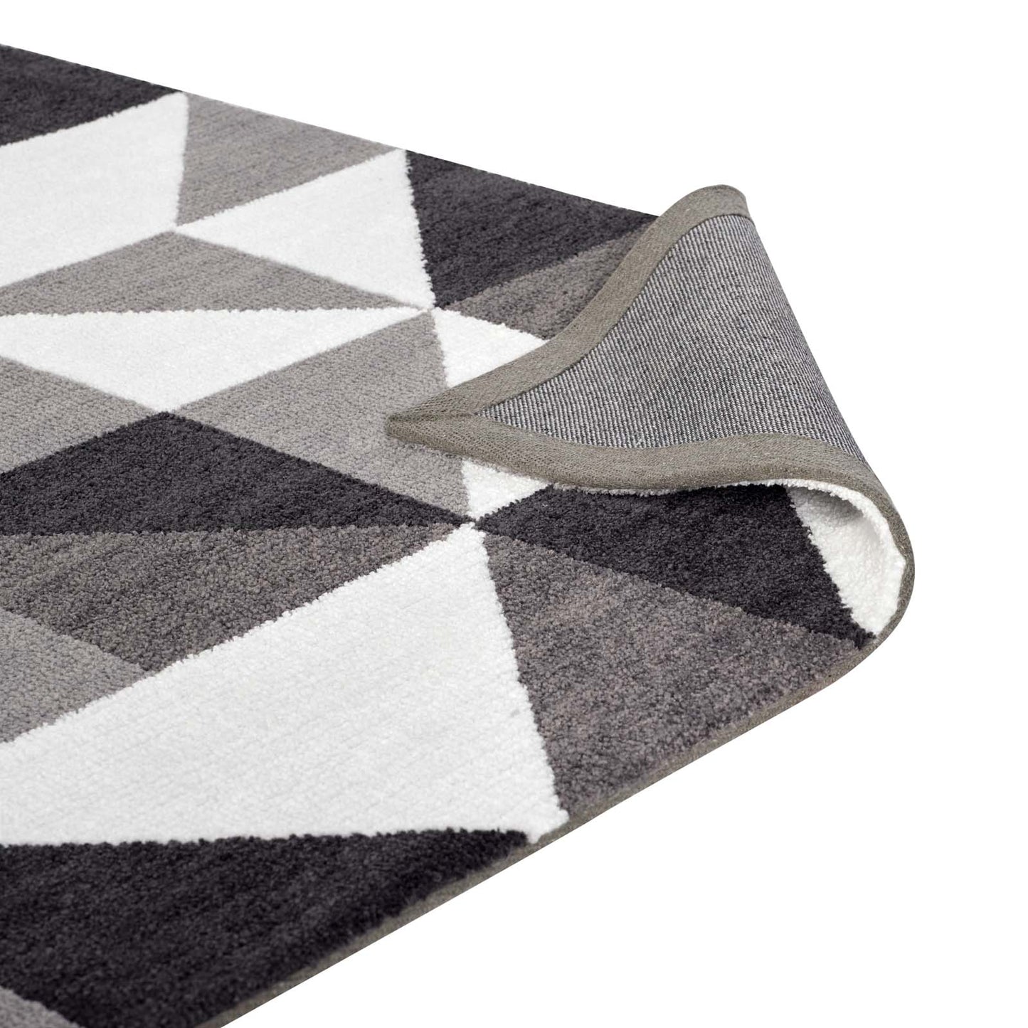 Kahula Geometric Triangle Mosaic 5x8 Area Rug