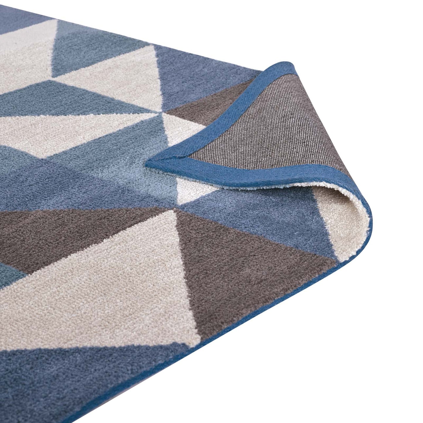 Kahula Geometric Triangle Mosaic 5x8 Area Rug