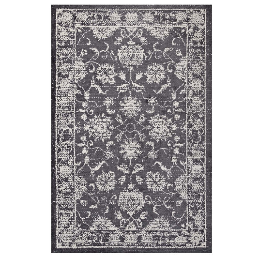 Tapis à motif floral vieilli Kazia 8x10 par Modway