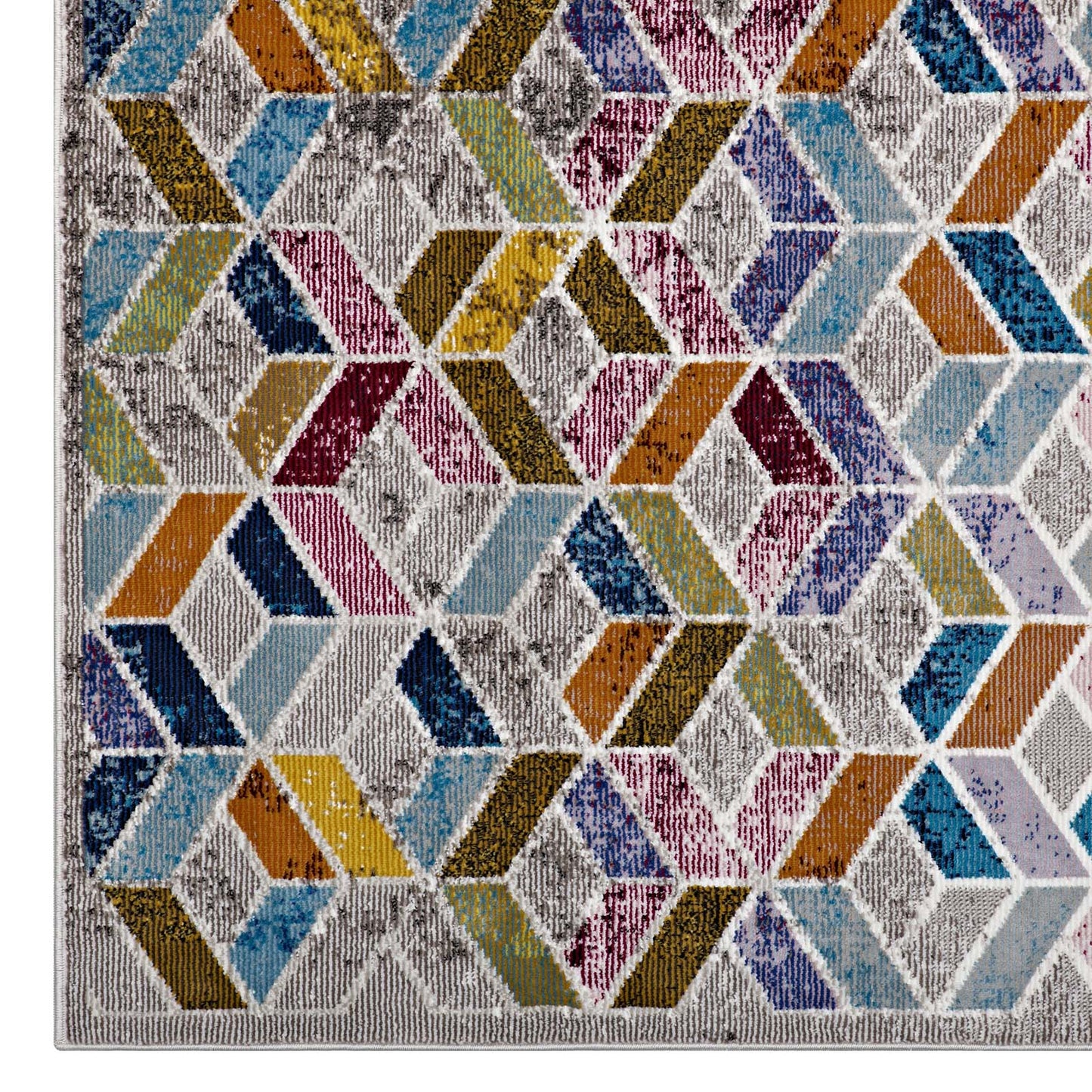 Tapis géométrique en mosaïque Laleh 4x6 par Modway