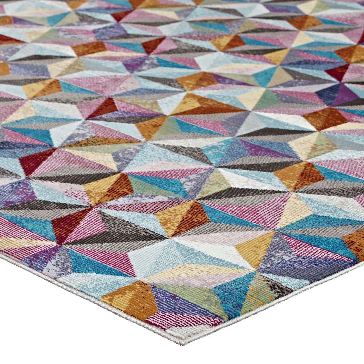 Arisa Geometric Hexagon Mosaic 4x6 Area Rug