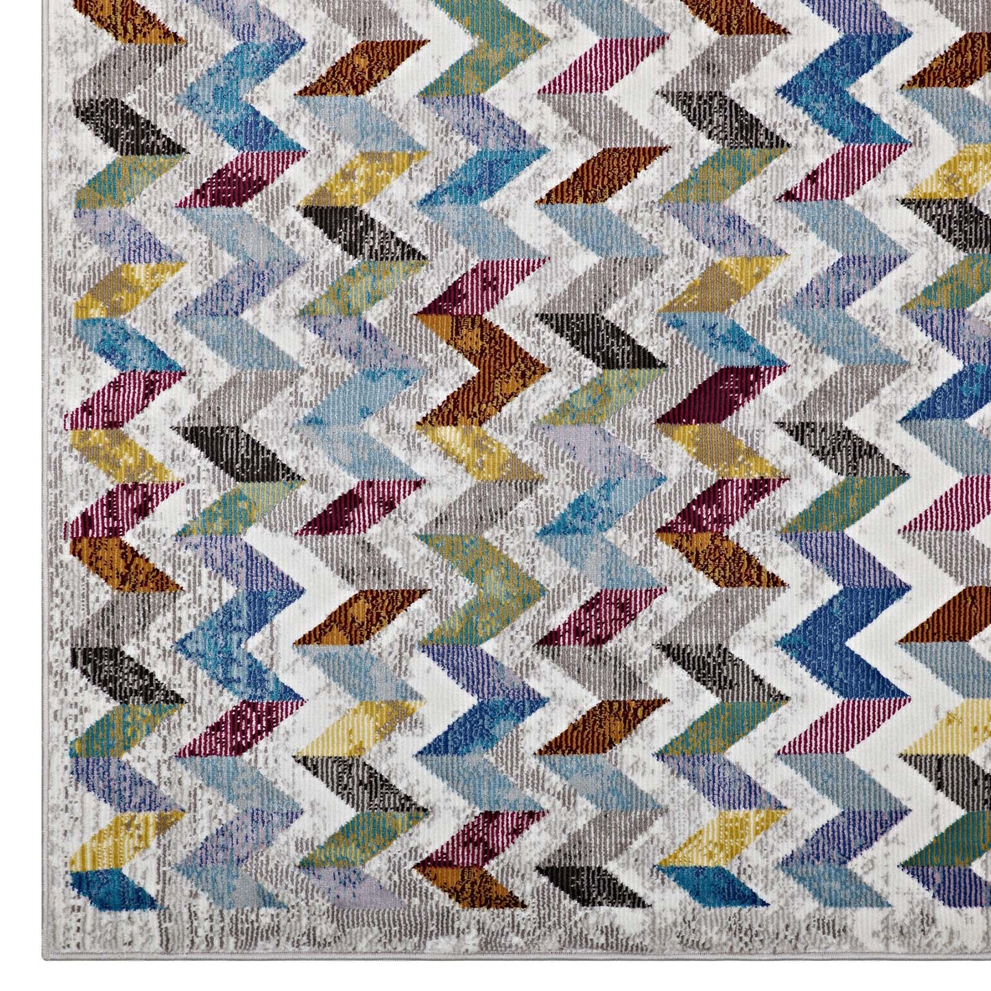 Tapis Gemma Chevron Mosaic 4x6 de Modway