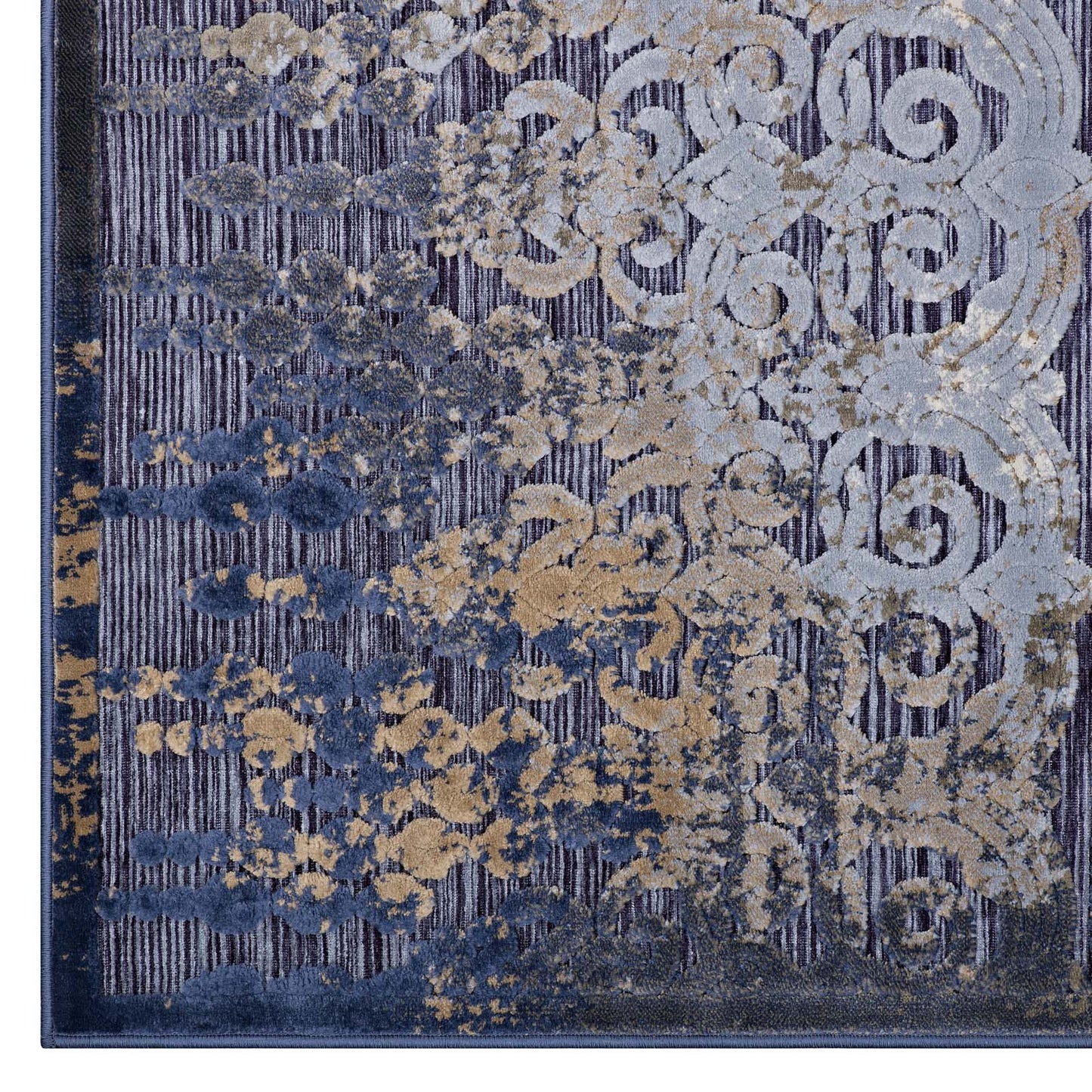 Tapis turc vintage vieilli Kalene 5X8 par Modway