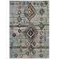 Jenica Distressed Moroccan Tribal Abstract Diamond 8x10 Area Rug