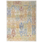 Solimar Distressed Southwestern Aztec 4x6 Area Rug