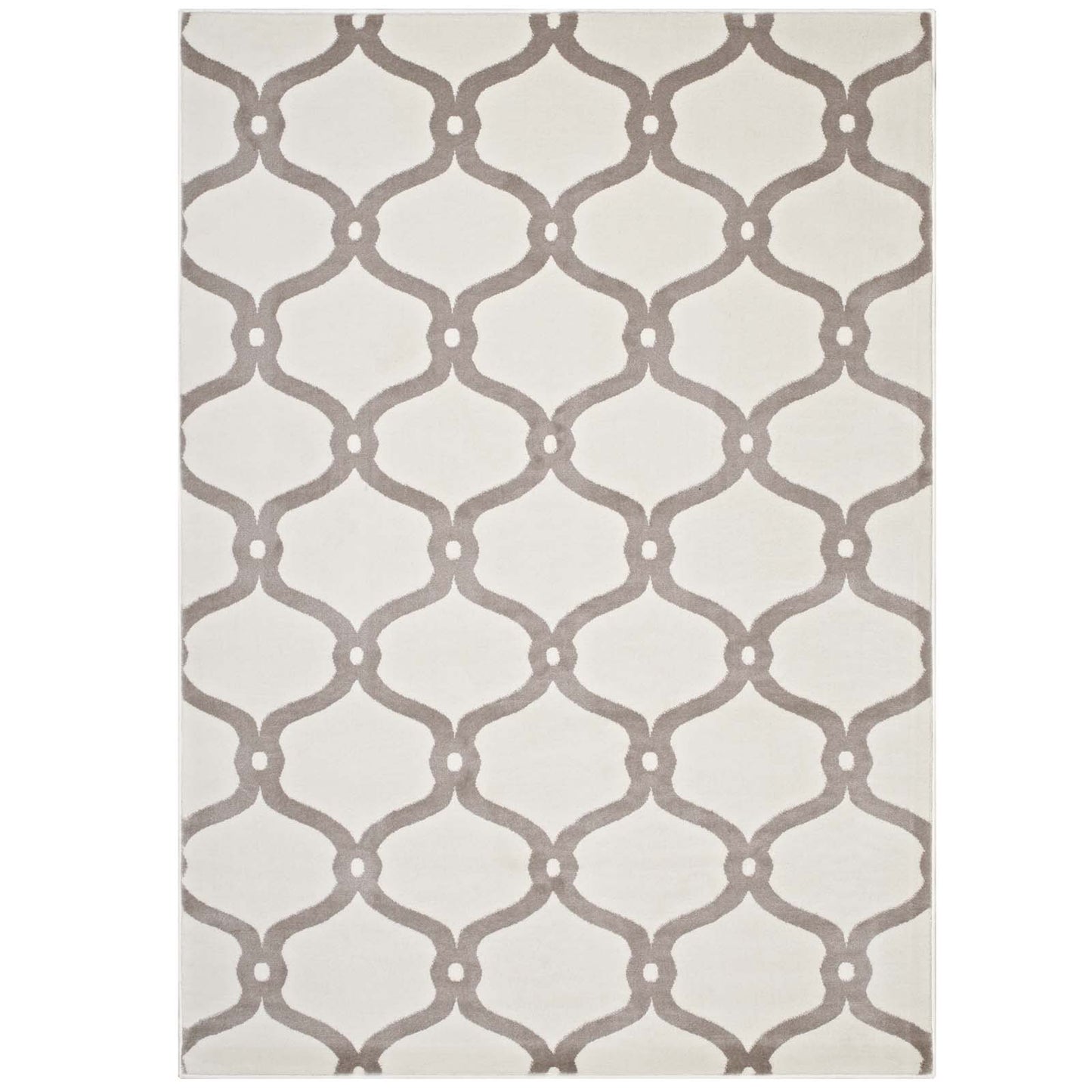 Beltara Chain Link Transitional Trellis 8x10 Area Rug