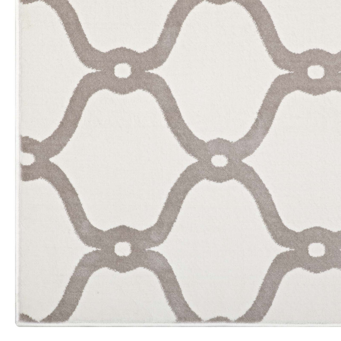 Beltara Chain Link Transitional Trellis 8x10 Area Rug