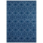 Frame Transitional Moroccan Trellis 5x8 Area Rug