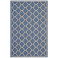 Avena Moroccan Quatrefoil Trellis Indoor and Outdoor 4x6 Area Rug