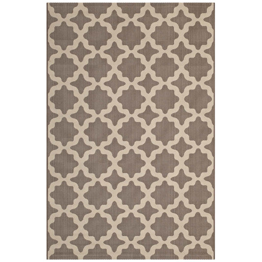 Cerelia Moroccan Trellis Indoor and Outdoor 8x10 Area Rug