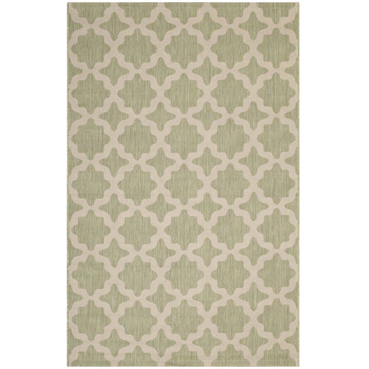 Cerelia Moroccan Trellis Indoor and Outdoor 4x6 Area Rug