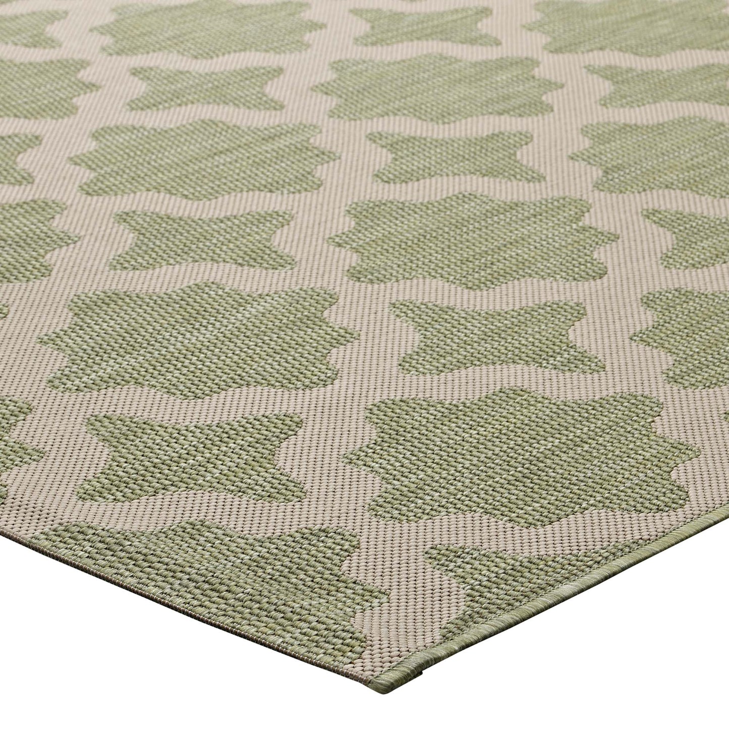 Cerelia Moroccan Trellis Indoor and Outdoor 4x6 Area Rug