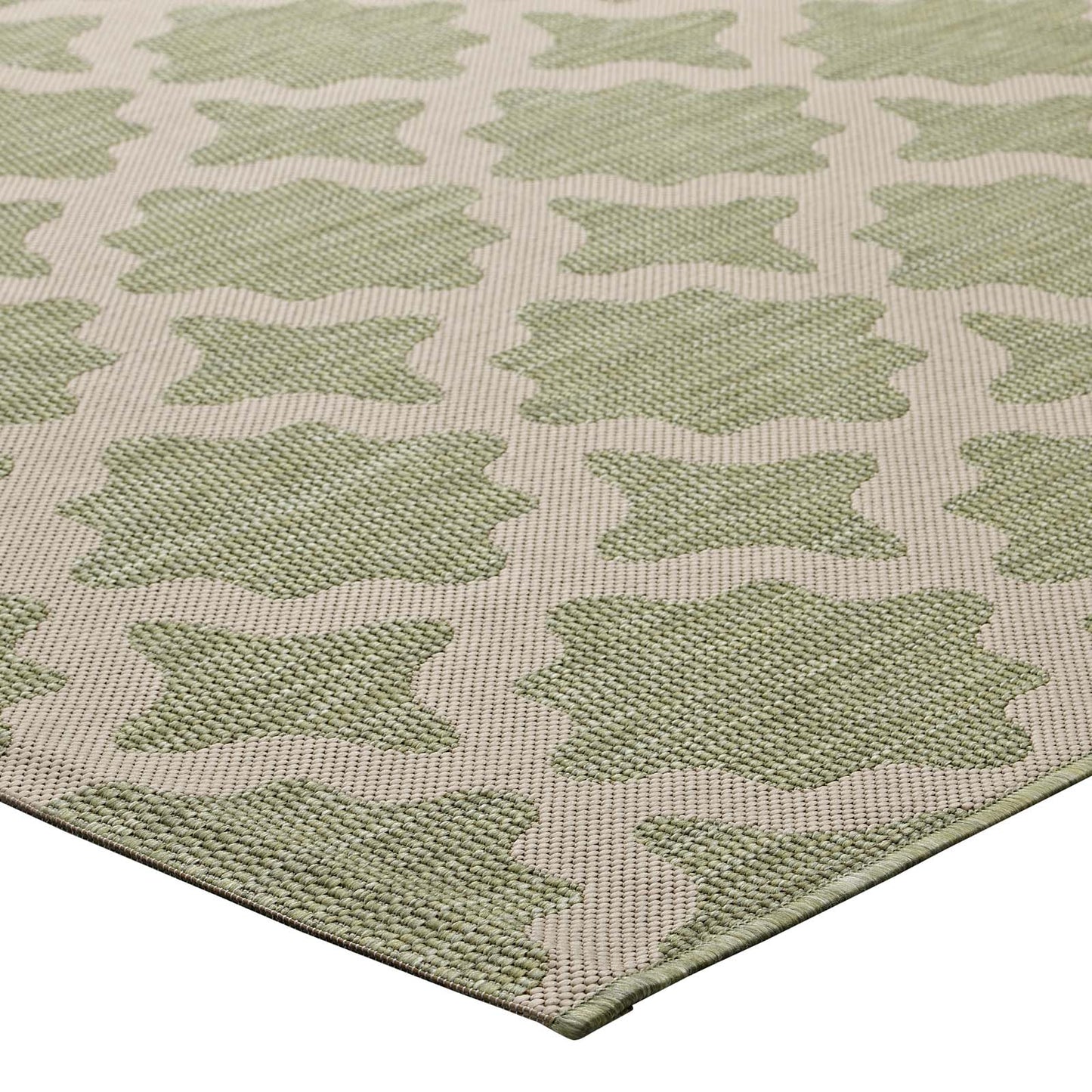 Cerelia Moroccan Trellis Indoor and Outdoor 5x8 Area Rug