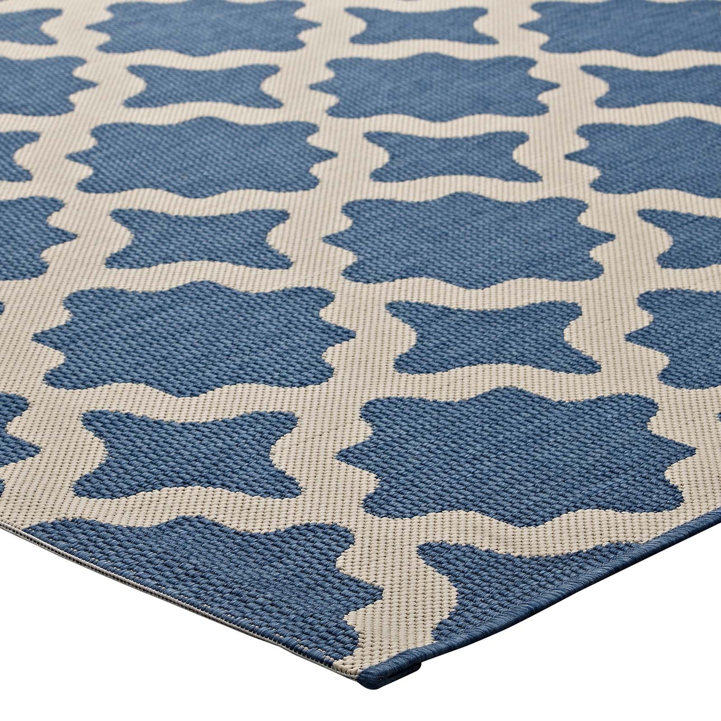 Cerelia Moroccan Trellis Indoor and Outdoor 5x8 Area Rug