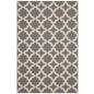 Cerelia Moroccan Trellis Indoor and Outdoor 4x6 Area Rug