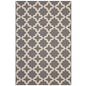 Cerelia Moroccan Trellis Indoor and Outdoor 5x8 Area Rug