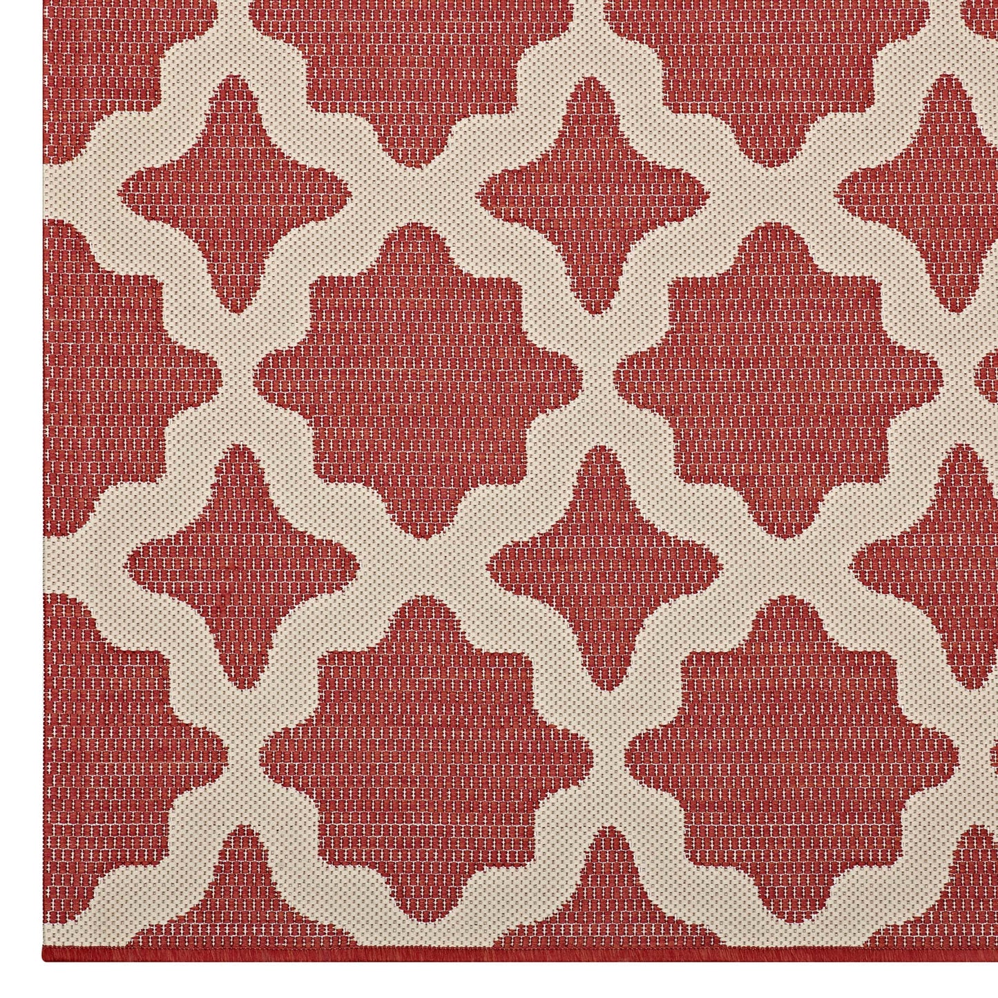 Cerelia Moroccan Trellis Indoor and Outdoor 4x6 Area Rug