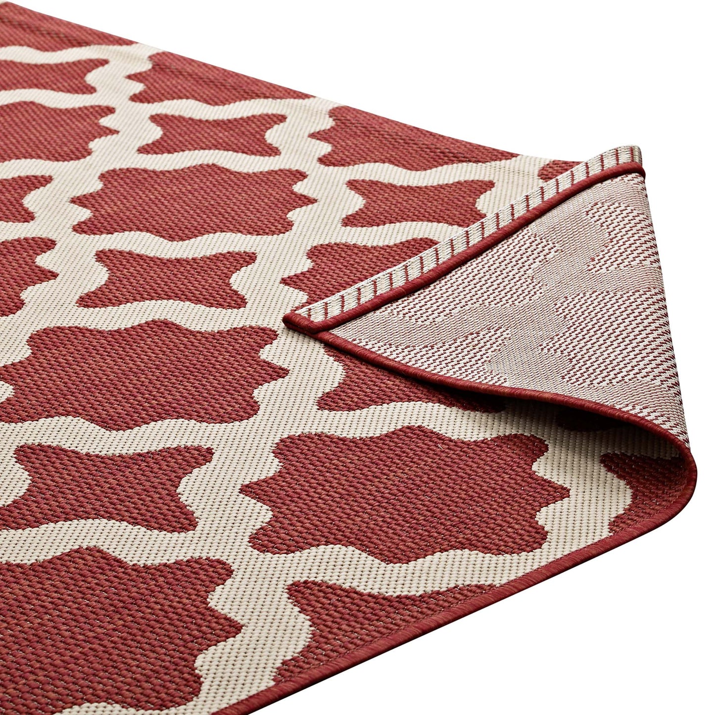 Cerelia Moroccan Trellis Indoor and Outdoor 4x6 Area Rug