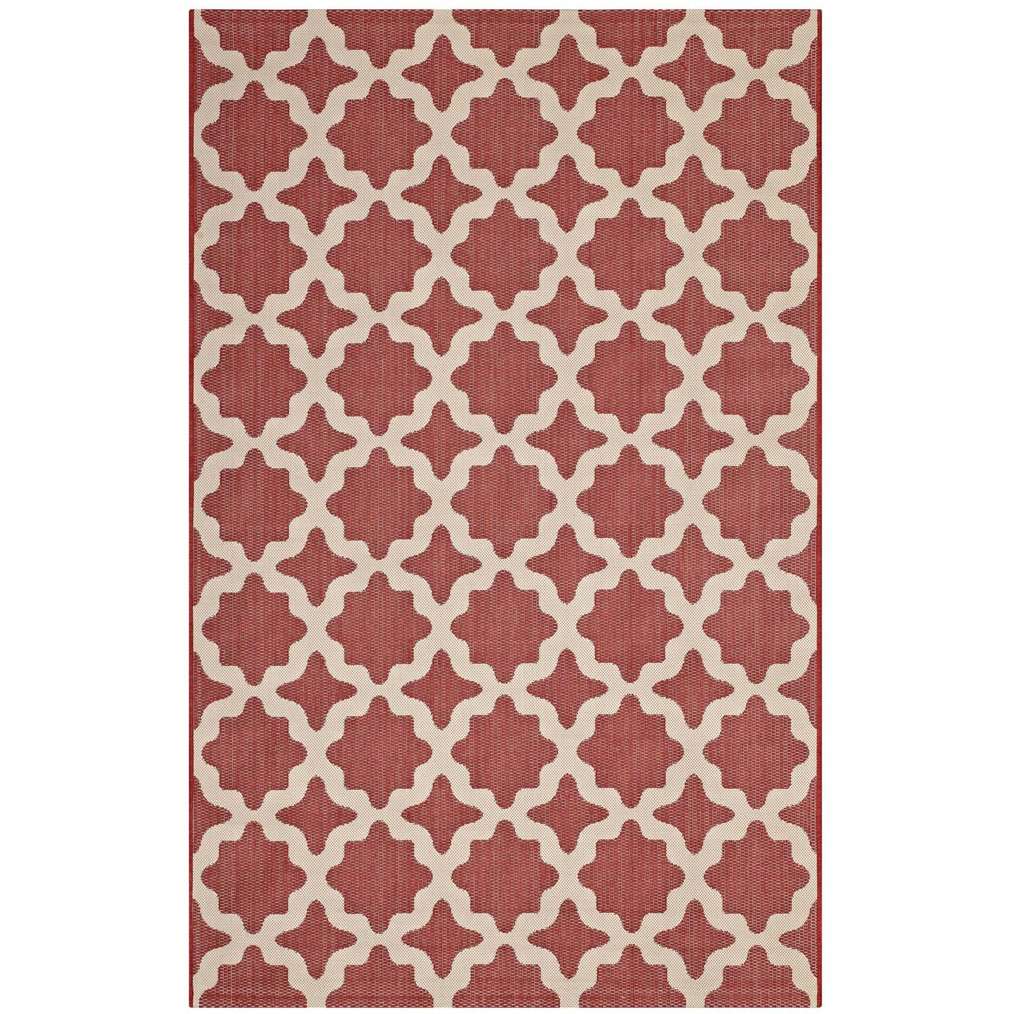 Cerelia Moroccan Trellis Indoor and Outdoor 5x8 Area Rug