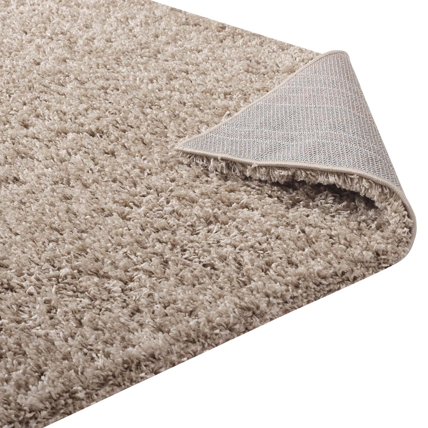 Enyssa Solid 5x8 Shag Area Rug