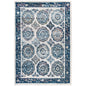 Entourage Odile Distressed Floral Moroccan Trellis 8x10 Area Rug