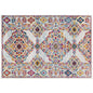 Entourage Khalida Distressed Floral Lattice 8x10 Area Rug