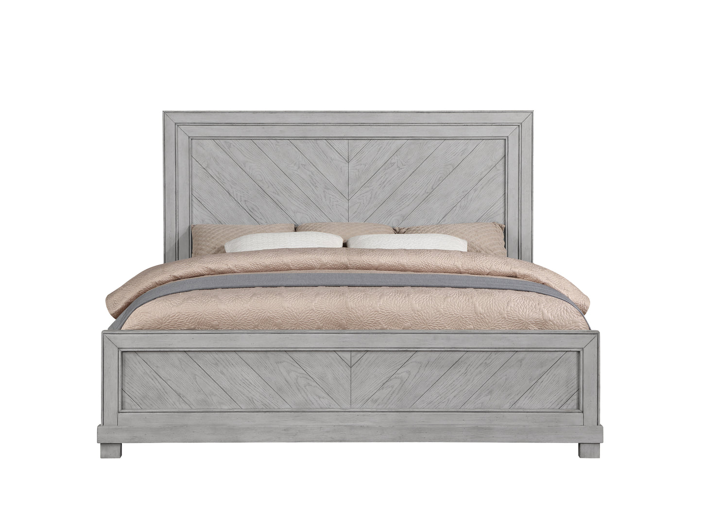 Montana - King Bed - Gray