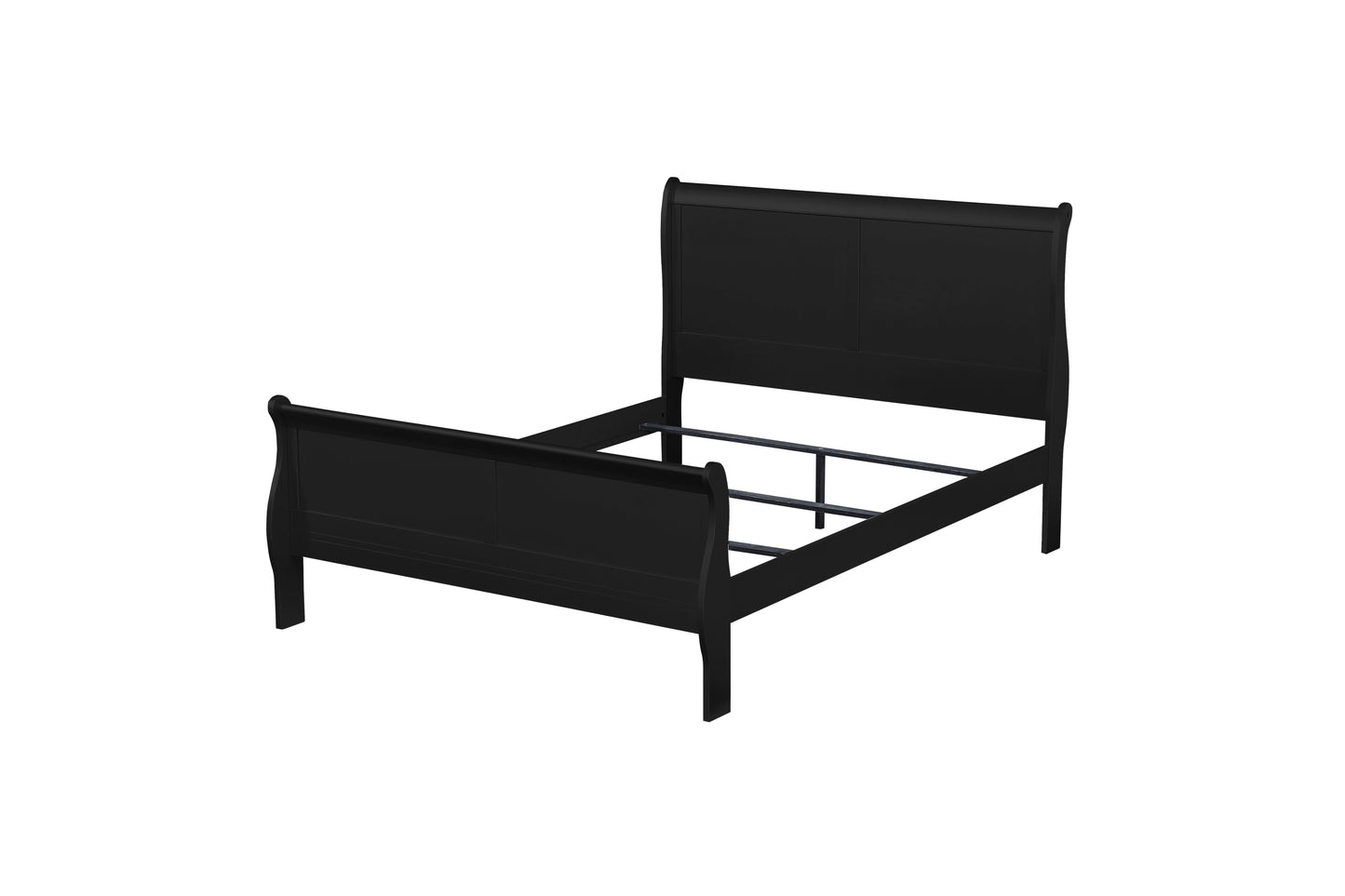 ACME Louis Philippe Queen Bed in Black 23730Q