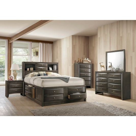 ACME Ireland Queen Bed in Gray Oak 22700Q