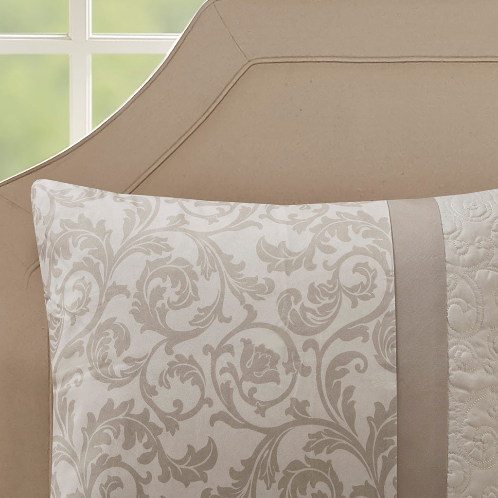 Embroidered 8 Piece  Comforter Set