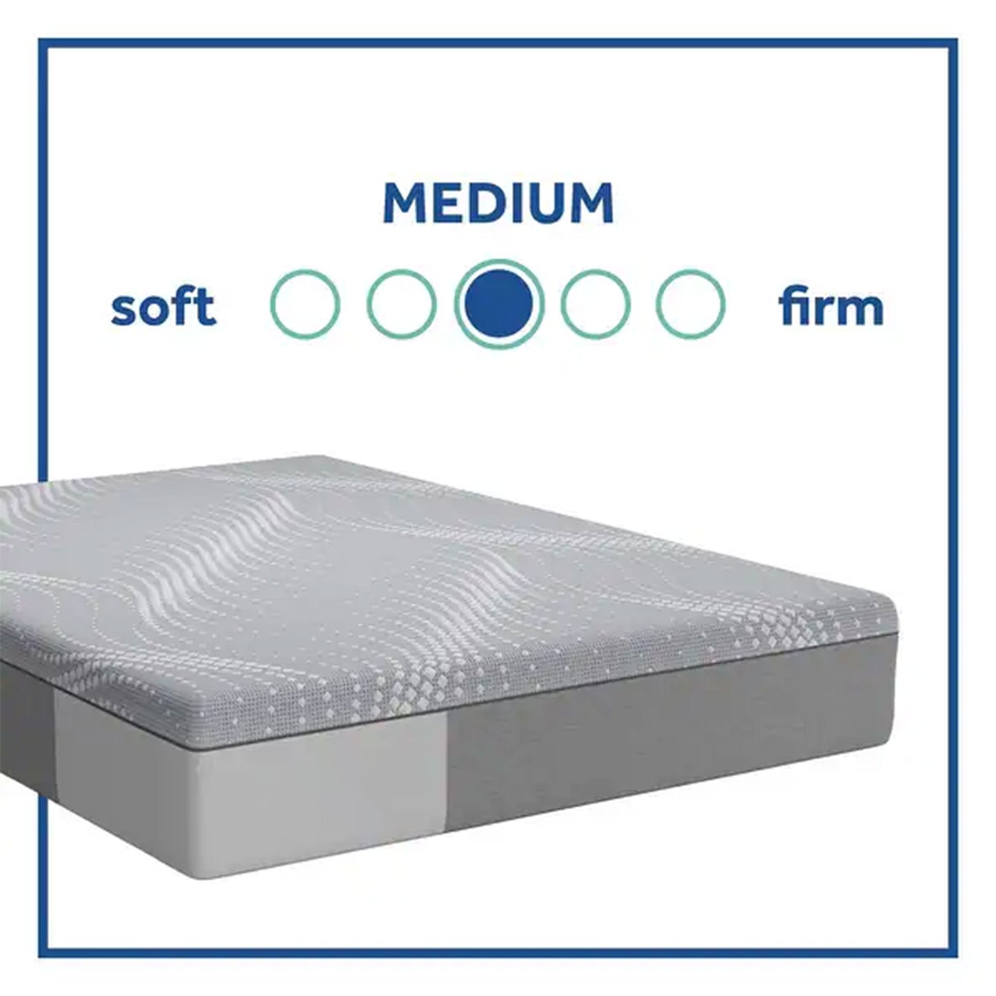 S-Brand Posturepedic Memory Foam Paterson 12-inch Medium Mattress - King