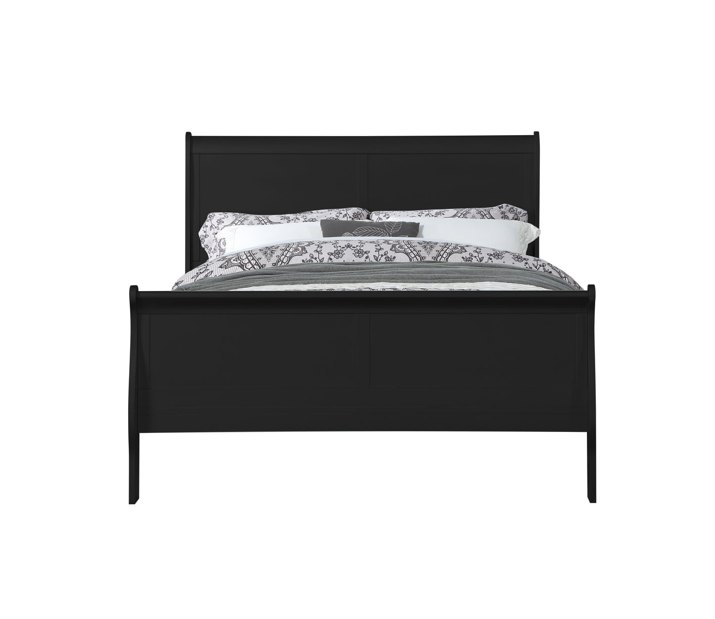 ACME Louis Philippe Queen Bed in Black 23730Q