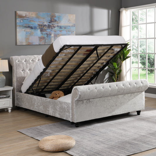 Hartfried Upholstered Storage Bed,Queen Size