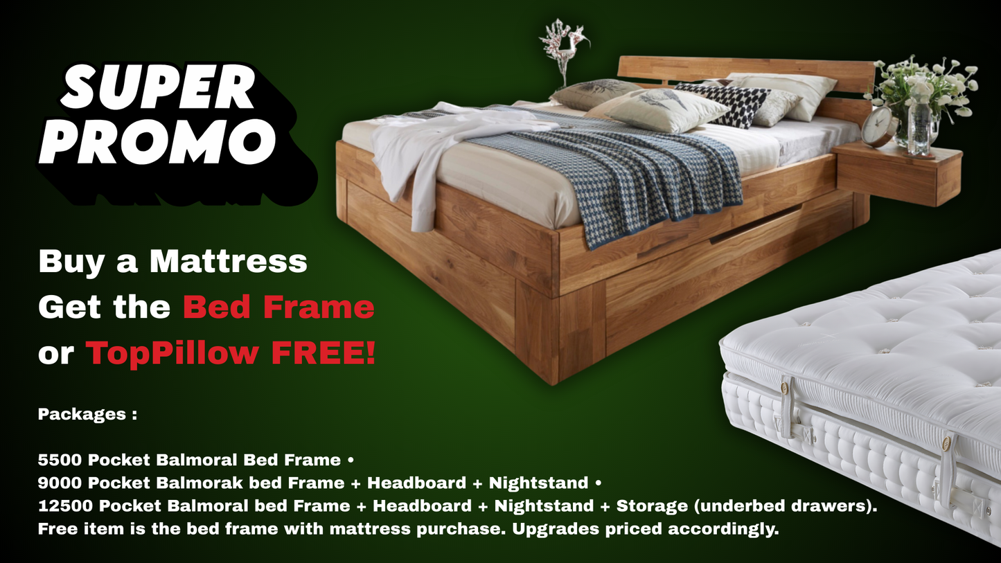 ENGLISH ROYAL MATTRESS 4000 POCKET TOPPILLOW