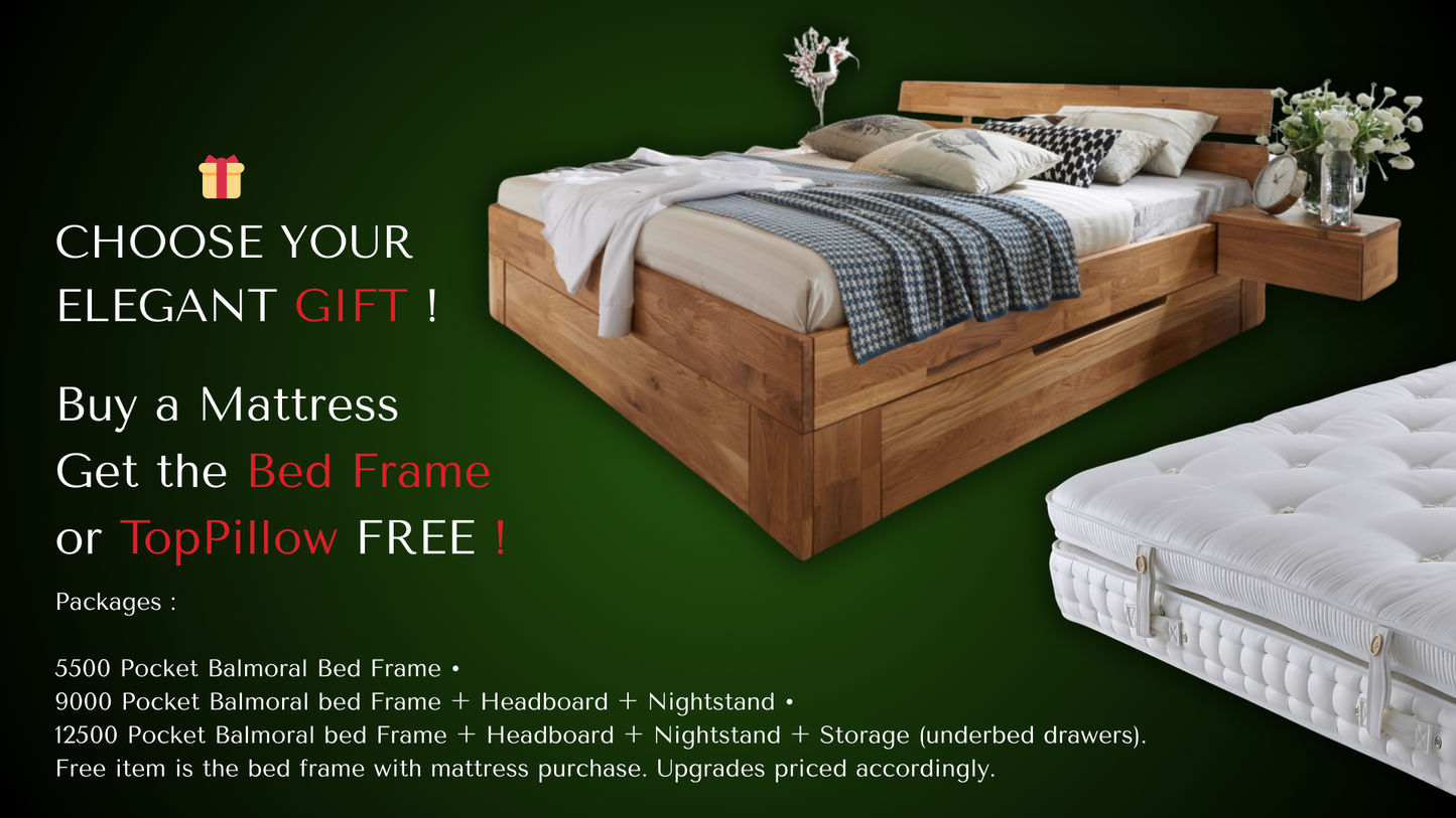 ENGLISH ROYAL MATTRESS 9000 POCKET | Britischer Luxus handgefertigt