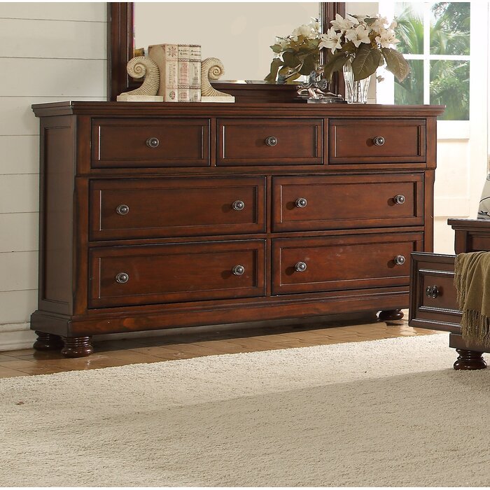 Baltimore Queen 5 Pc Storage Bedroom Set made with Wood in Dark Walnut