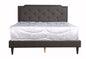 Sleek Black Casual Bed For Modern Living