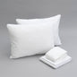 Essentials Bedding Bundle Cal King: Pillows, Sheet Set, Mattress Protector