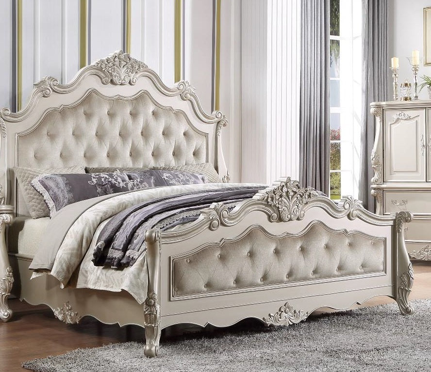 ACME Bently Eastern King Bed, Champagne Finsih BD02288EK