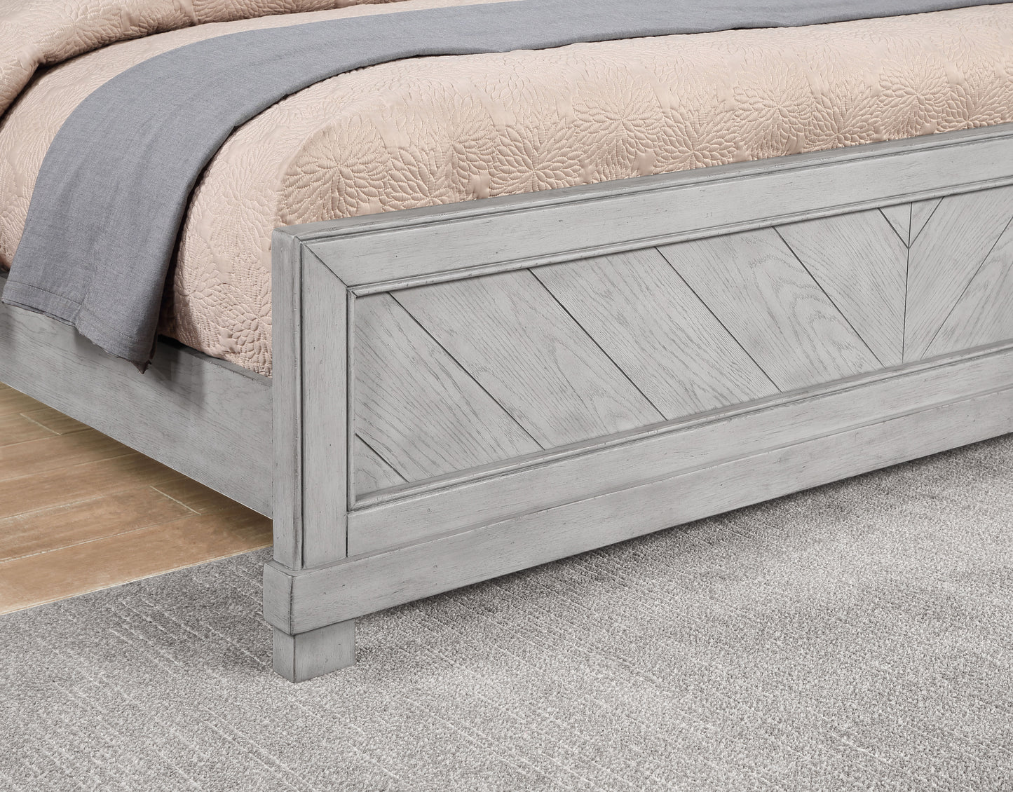 Montana - King Bed - Gray